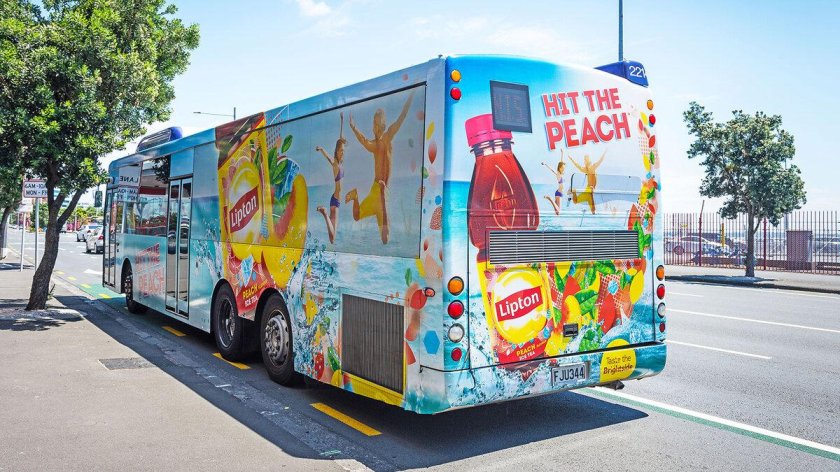 Внутренняя реклама на транспорте