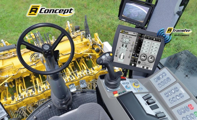 Кабина комбайна Ропа