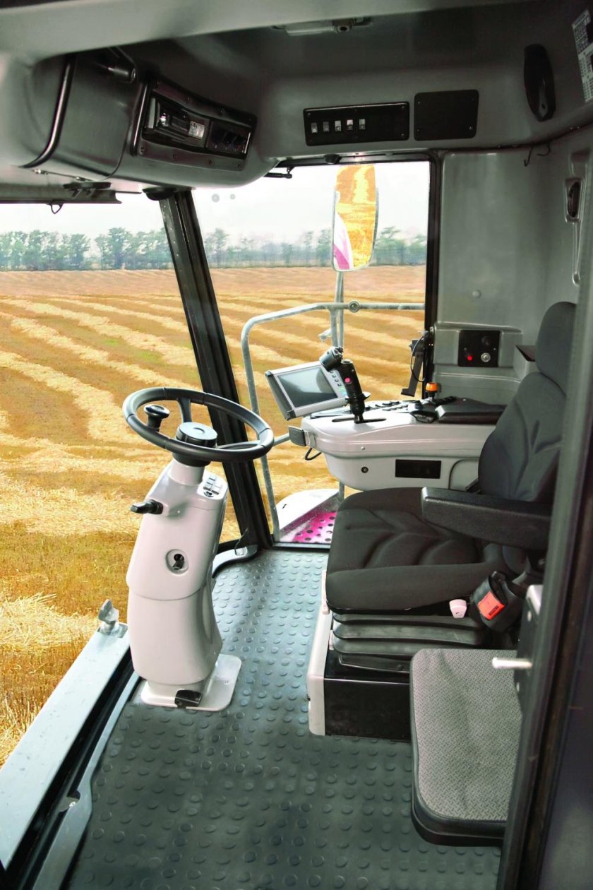 Комбайн Полесье gs12 кабина