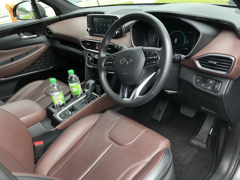 Hyundai Santa Fe 2019 салон