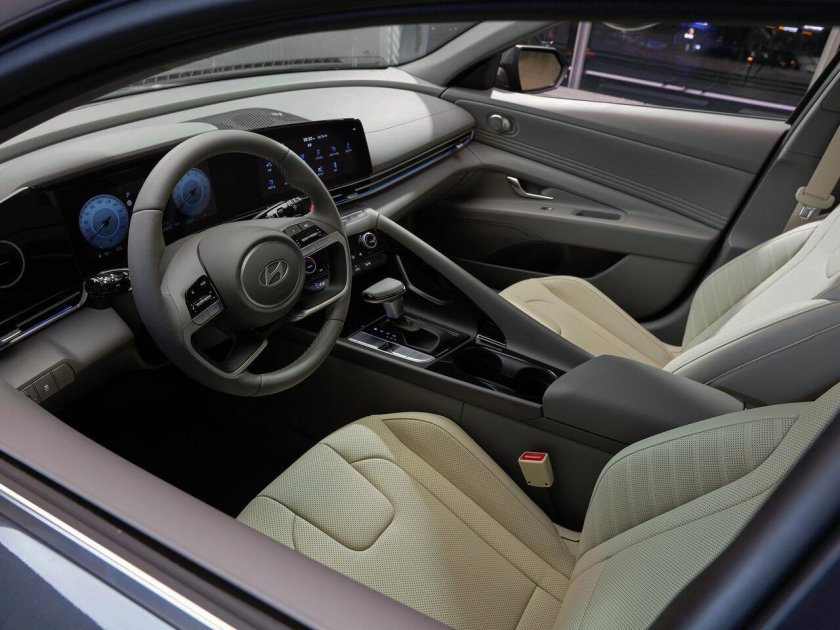 Хендай Авант 2023 салон