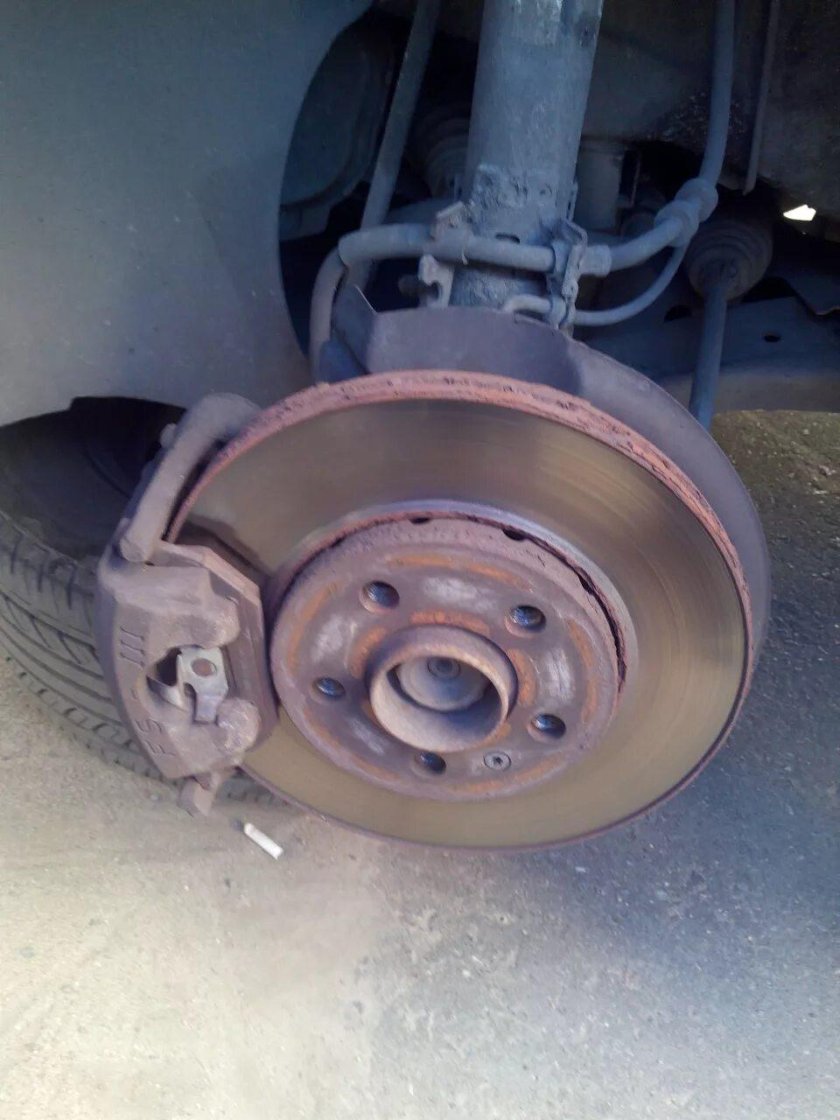 Скрежет при торможении