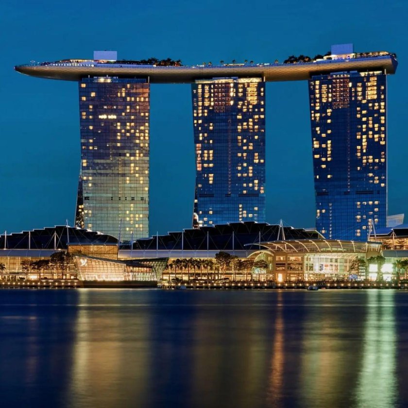 Сингапур Марина Бэй достопримечательности