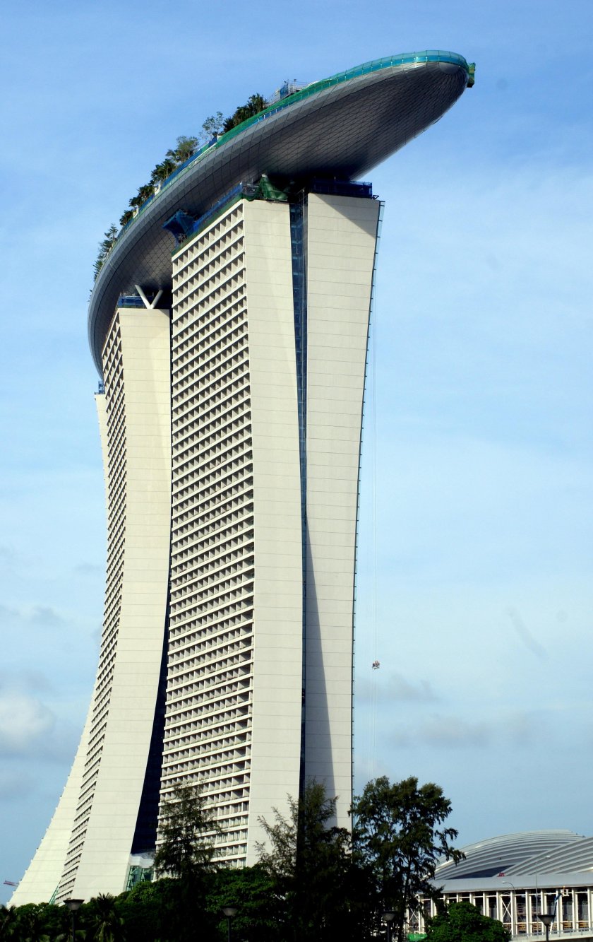 Отель корабль в Сингапуре