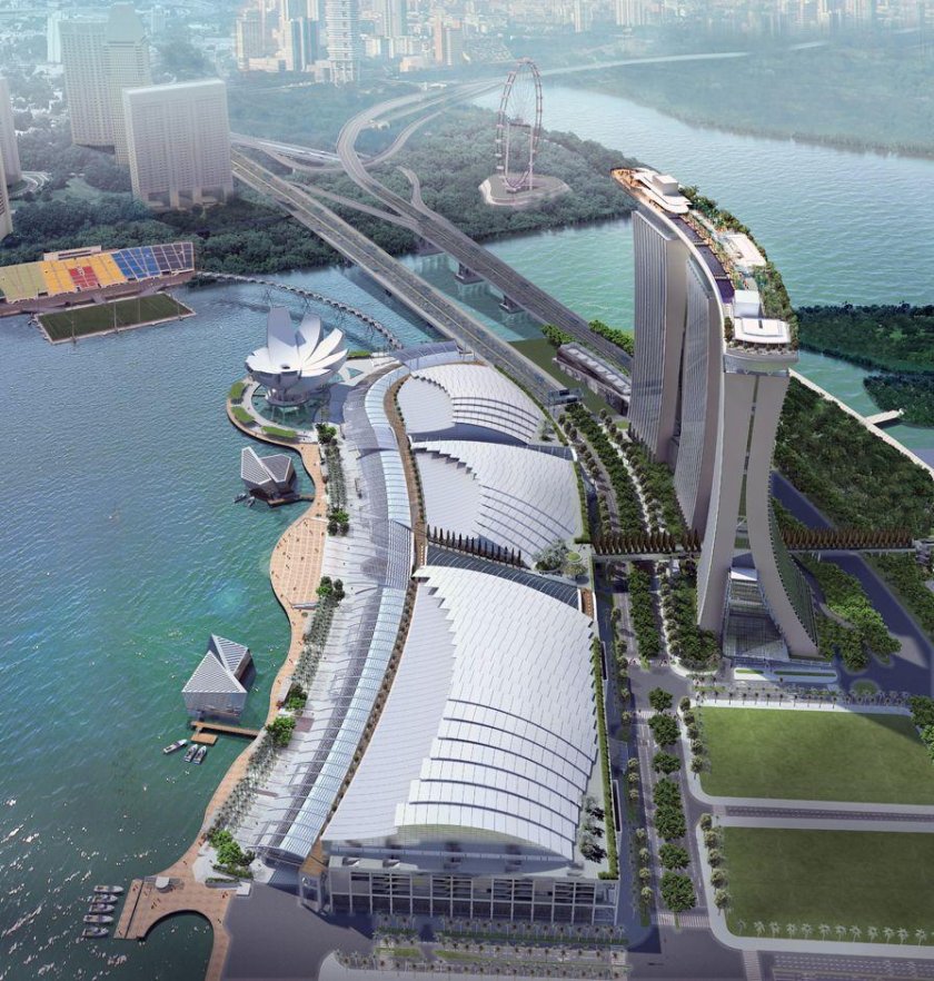 Сингапур отель Марина Бэй