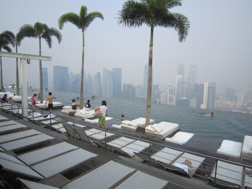 Сингапур отель Марина Бэй Сэндс