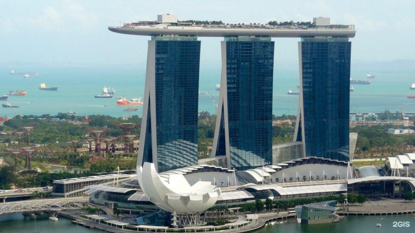Сингапур отель корабль бассейн