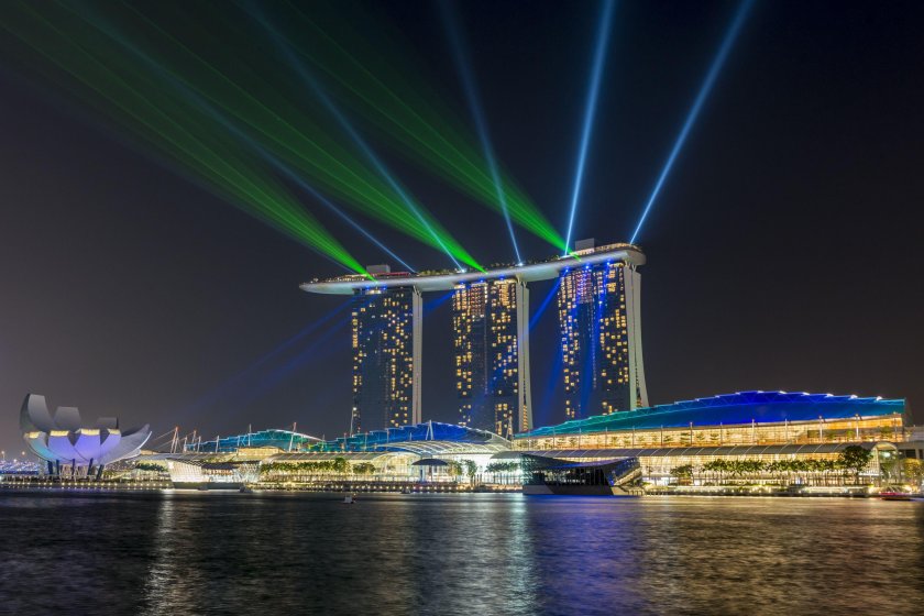Отель-корабль Marina Bay Sands