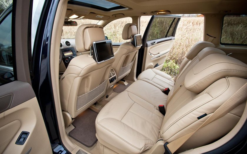 Mercedes Benz gl 550 салон