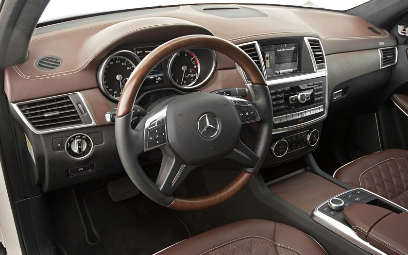 Мерседес gl 350 салон