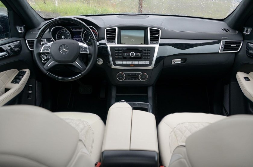 Мерседес Бенц gl 350 салон