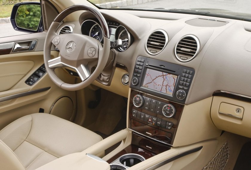 Mercedes Benz gl-class x164 салон