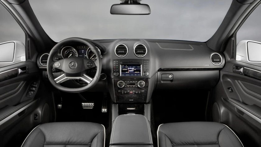 Мерседес ml350 салон