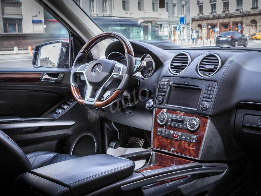 Mercedes Benz m class w164 салон