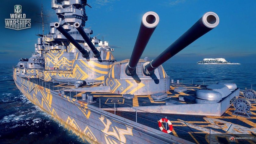 Линкор кии World of Warships