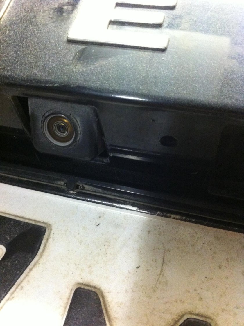 Pajero 3 камера заднего вида