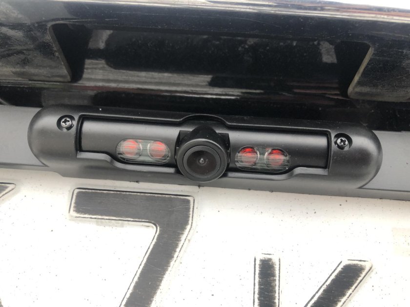 Камера заднего вида Митсубиси Паджеро спорт 2