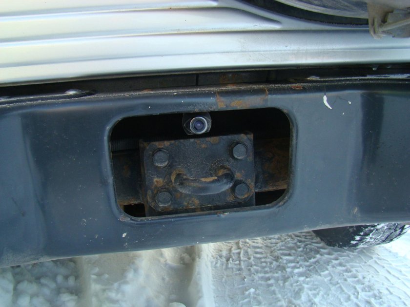 Камера заднего хода Pajero 2