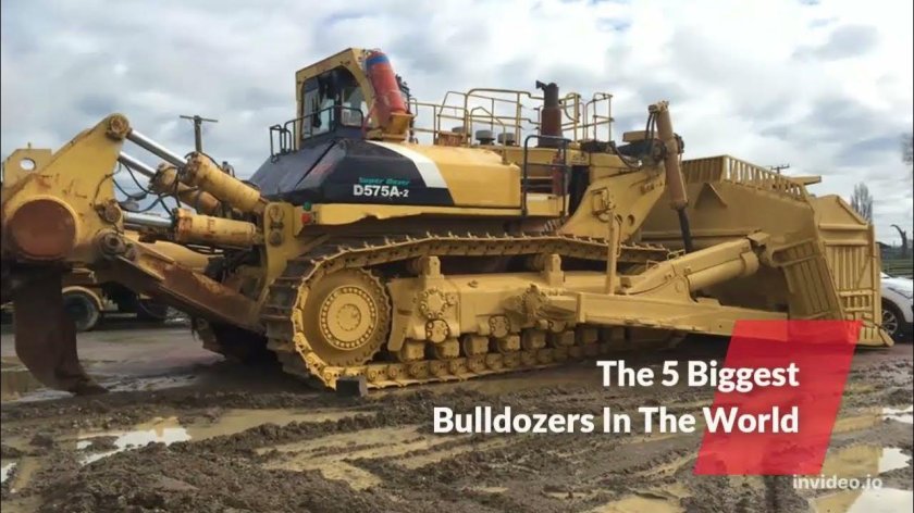 Бульдозер Komatsu d575a