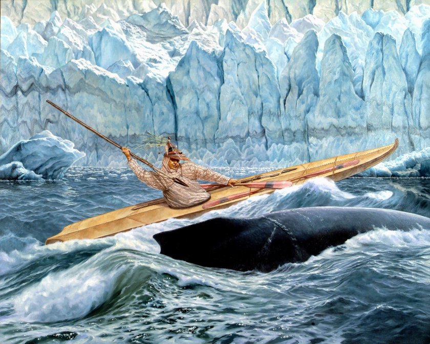 Алеуты морской промысел