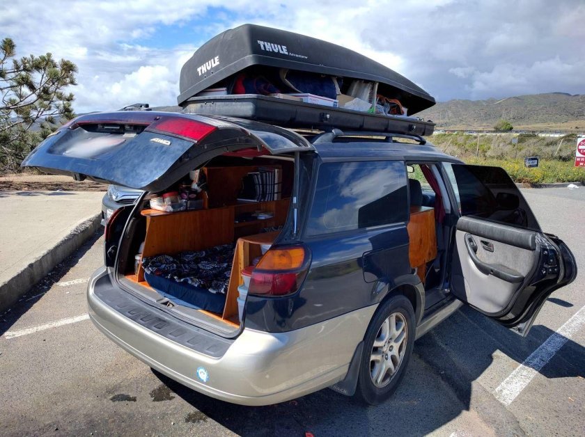 Субару Аутбек для путешествий