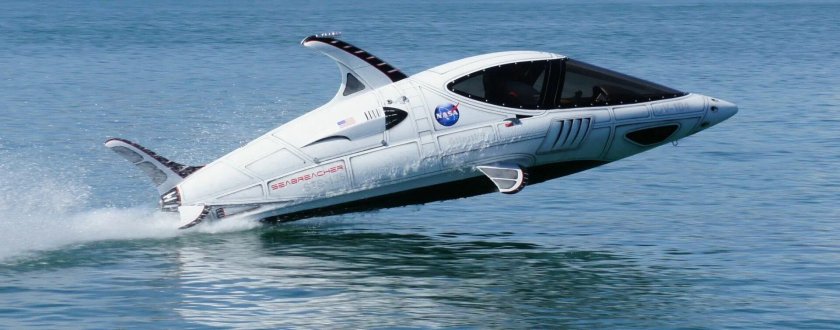 Seabreacher лодка акула