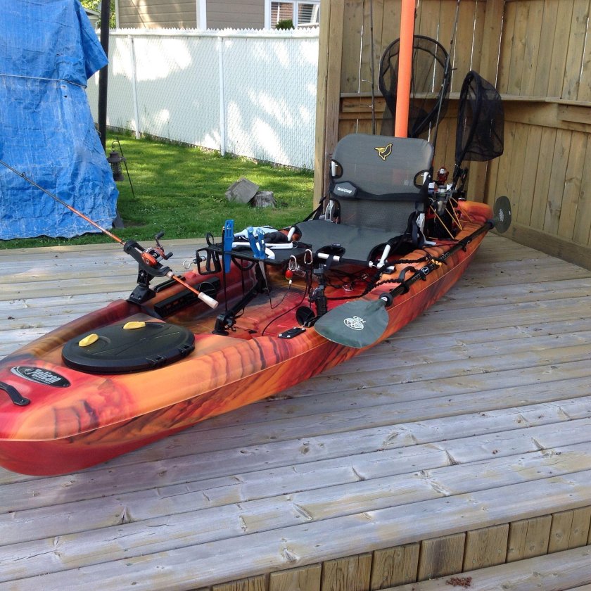 Каноэ для рыбалки