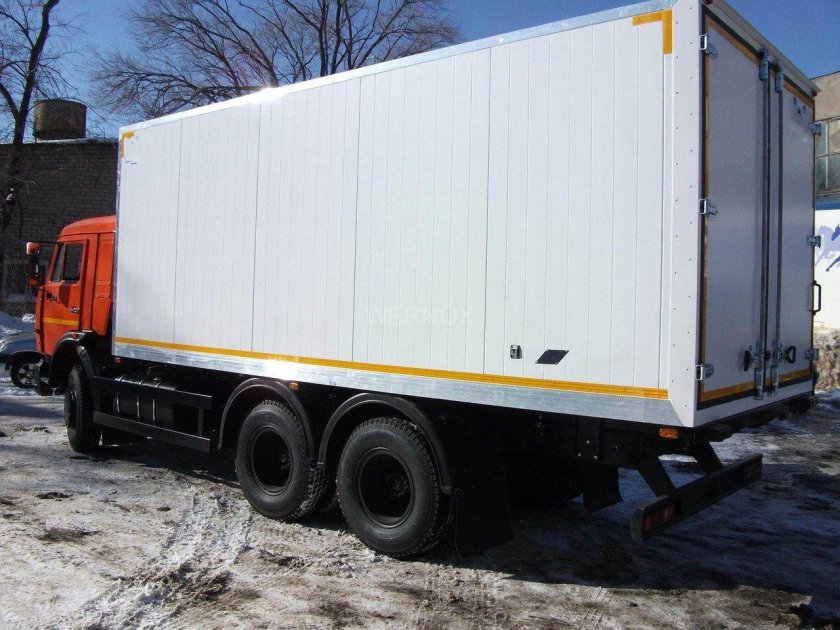 КАМАЗ 65115 промтоварный фургон