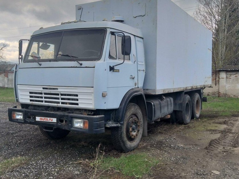 КАМАЗ фургон одноосный марка