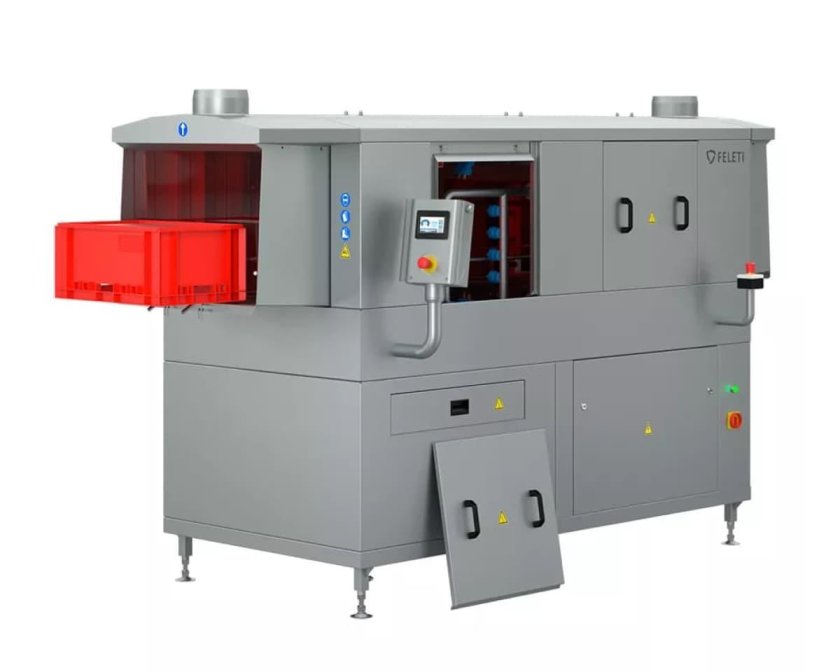 Машина для мойки ящиков