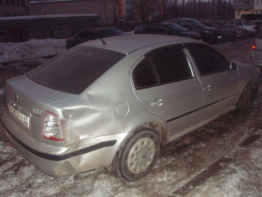 Skoda Octavia a4 битая