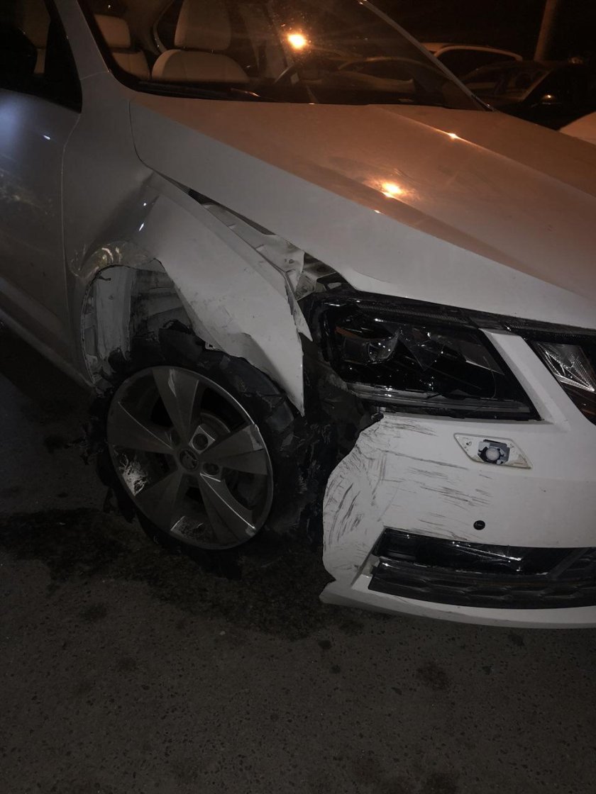 Битая Шкода Октавия а7