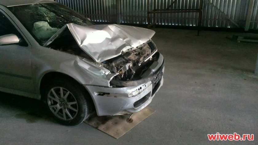 Битая Шкода Октавия а4