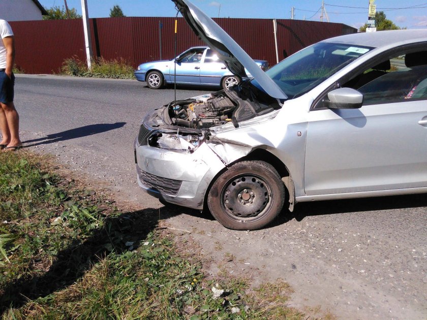 Skoda Rapid ДТП