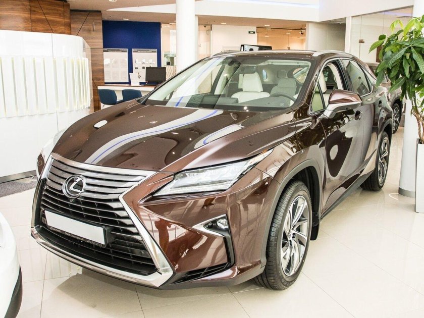 Лексус РХ 300 2020 коричневый