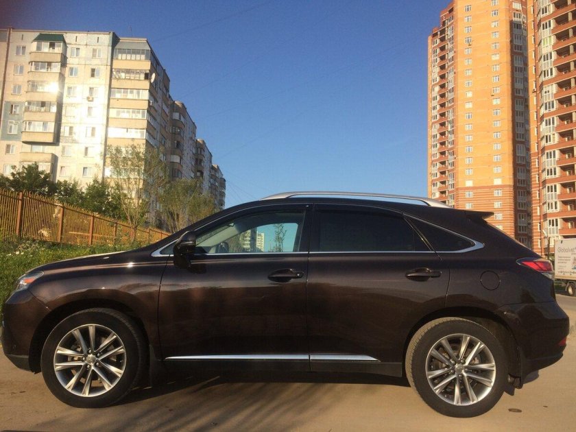 Лексус РХ 350 коричневый