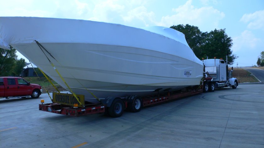 Прицеп для килевой яхты 9 метров