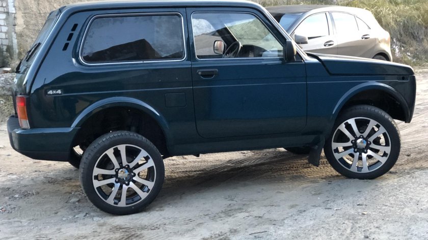 Нива на r17 225/55