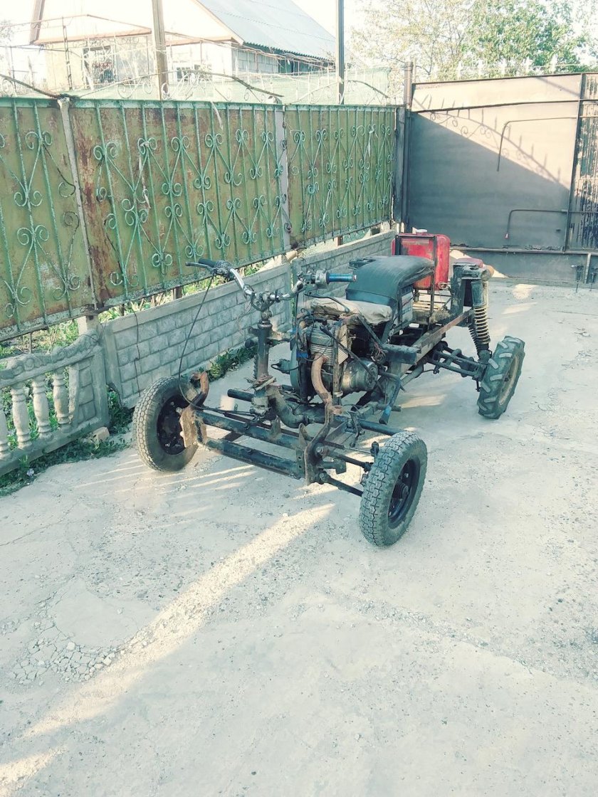 Квадроцикл из муравья 4х4