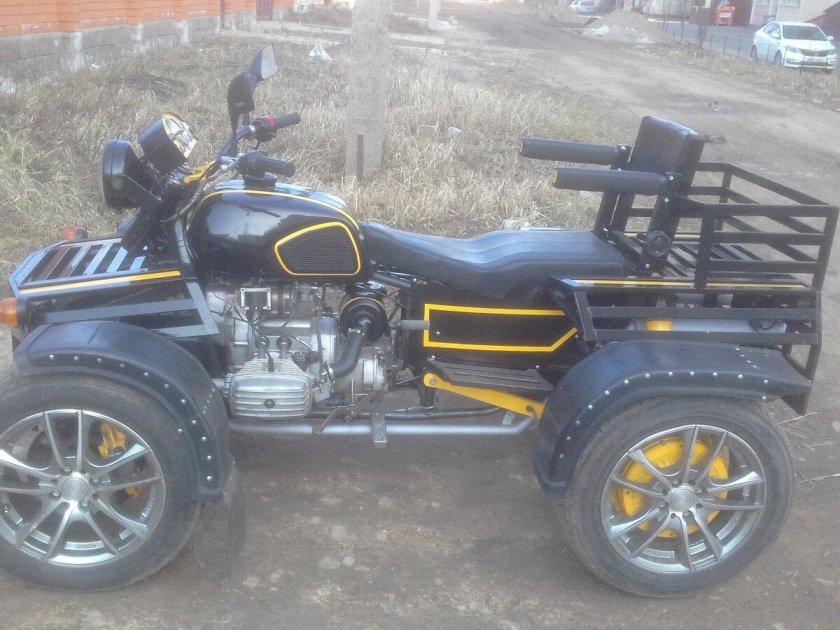 Квадроцикл на базе Урала 4х4