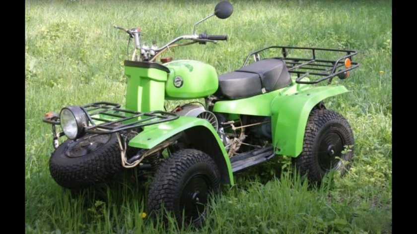 Советский квадроцикл ЗИД 175