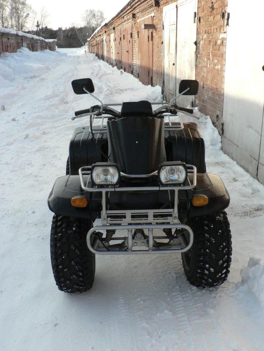 Мото Урал квадрик