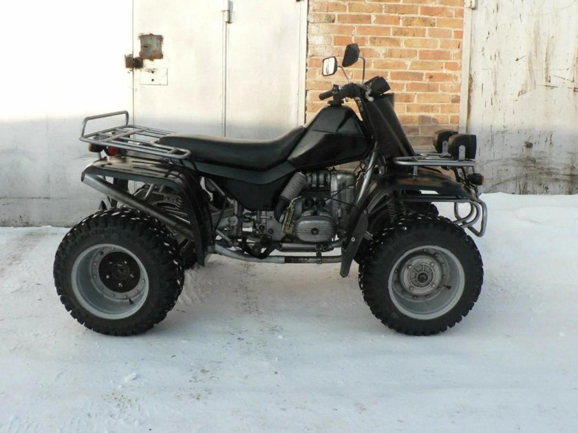 Квадроцикл из мотоцикла Урал 4х4