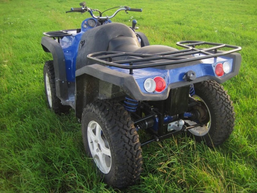 Квадроцикл с двигателем Урал 4х4