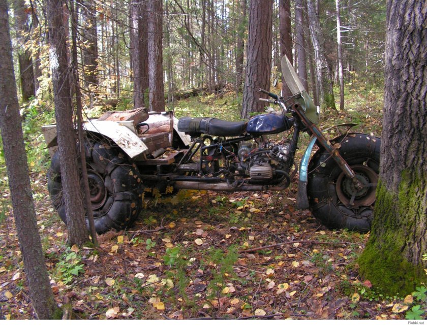 Полноприводный мотоцикл Урал