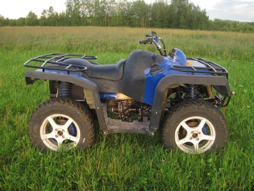 Квадрик с двигателем Ока