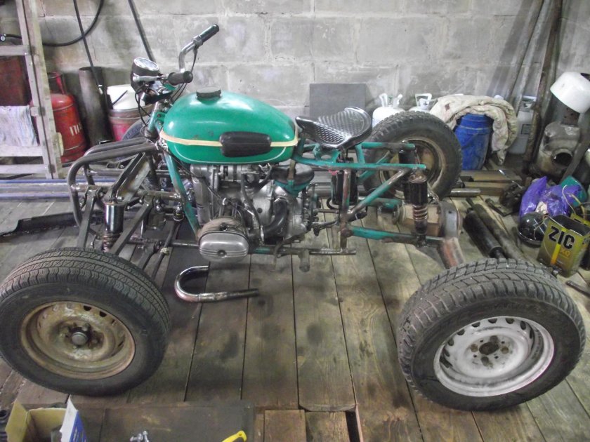 Квадрик из мотоцикла Урал