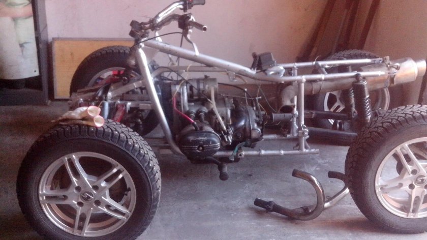 Урал квадрик рама