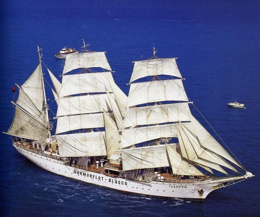 Трехмачтовый Барк товарищ