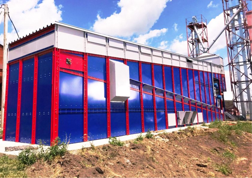 Алван Бланш зерносушилка